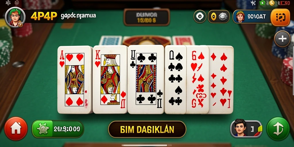 Tampilan gameplay Domino yang seru dan mendebarkan.