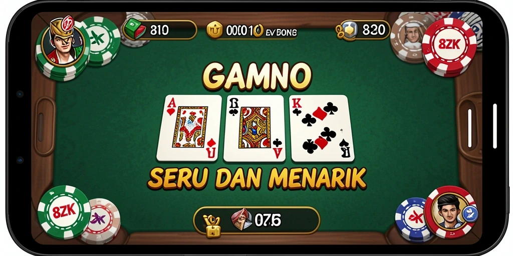 Tampilan gameplay Domino yang menegangkan di 8ZK.
