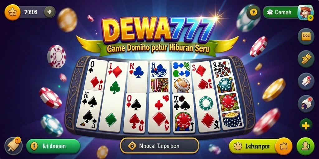 Tampilan seru gameplay DEWA777 dengan antarmuka menarik.