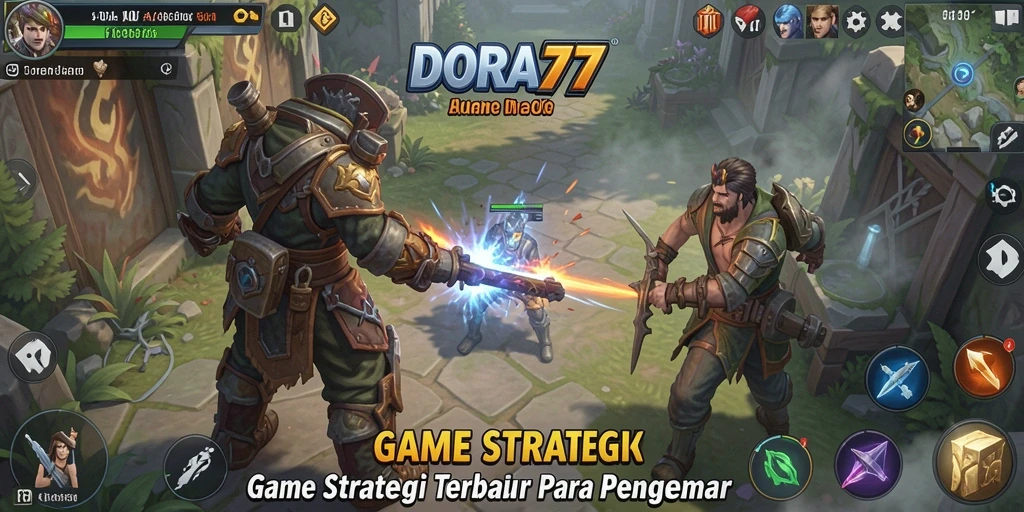 Tampilan gameplay DORA77 yang mendebarkan dan menarik.