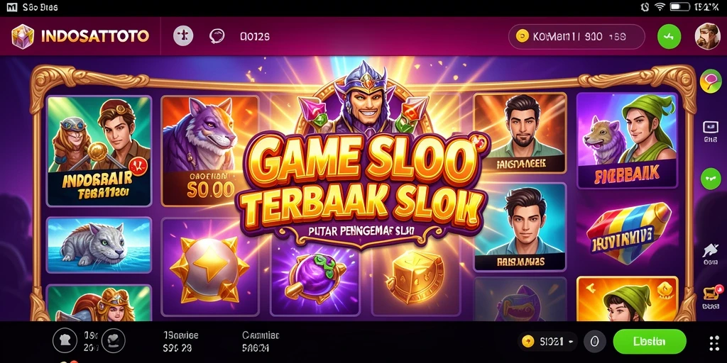 Screenshot gameplay INDOSATTOTO menampilkan keseruan bermain Slot.