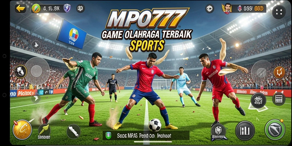 Screenshot <strong>MPO777</strong> menampilkan aksi seru dalam pertandingan olahraga.