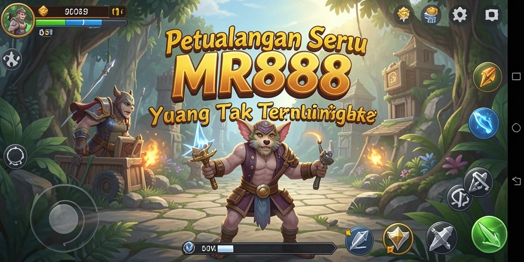 Tampilan menarik dari gameplay petualangan di MR888.