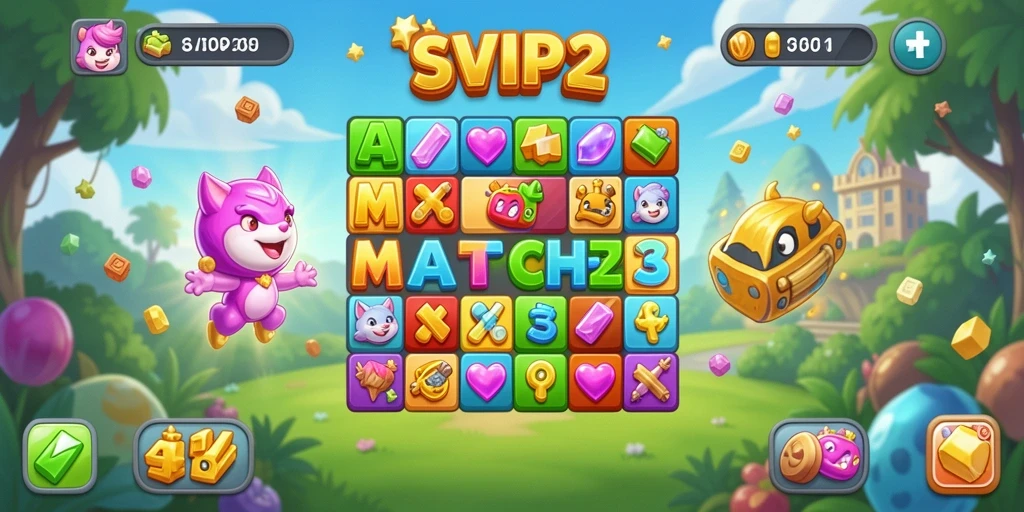 Tampilan gameplay seru di SVIP2 dengan grafis menarik.