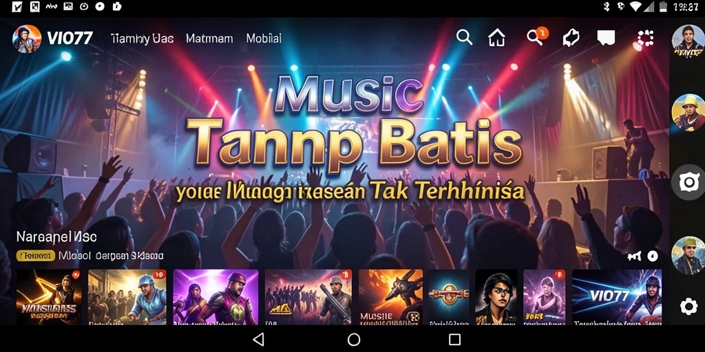 Tangkapan layar VIO77 yang menunjukkan gameplay seru dan penuh warna.