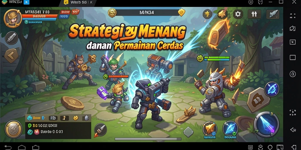 Tampilan gameplay WIN33 yang menegangkan dan strategis.